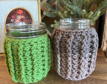 Mason jar sleeve