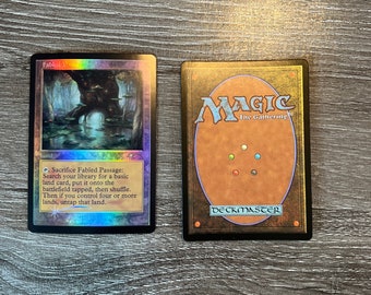 Fabled Passage Retro Frame Foil Proxy Card Magic Mtg Xx Etsy Fabled Passage Retro Frame Foil Proxy Card Magic Mtg Xx Etsy