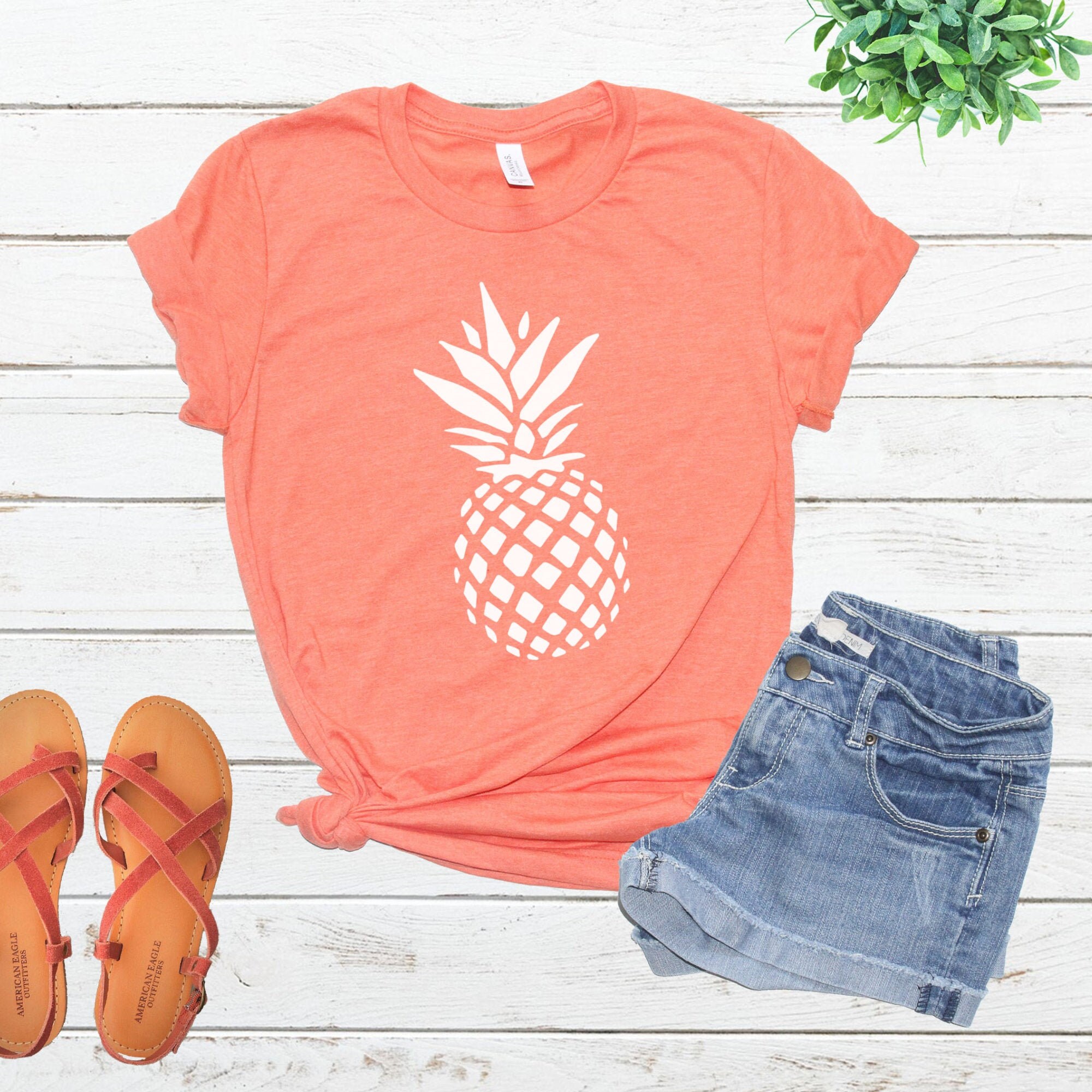 Pineapple Shirt Beach Vacation Girls Trip Cruise Summer Etsy