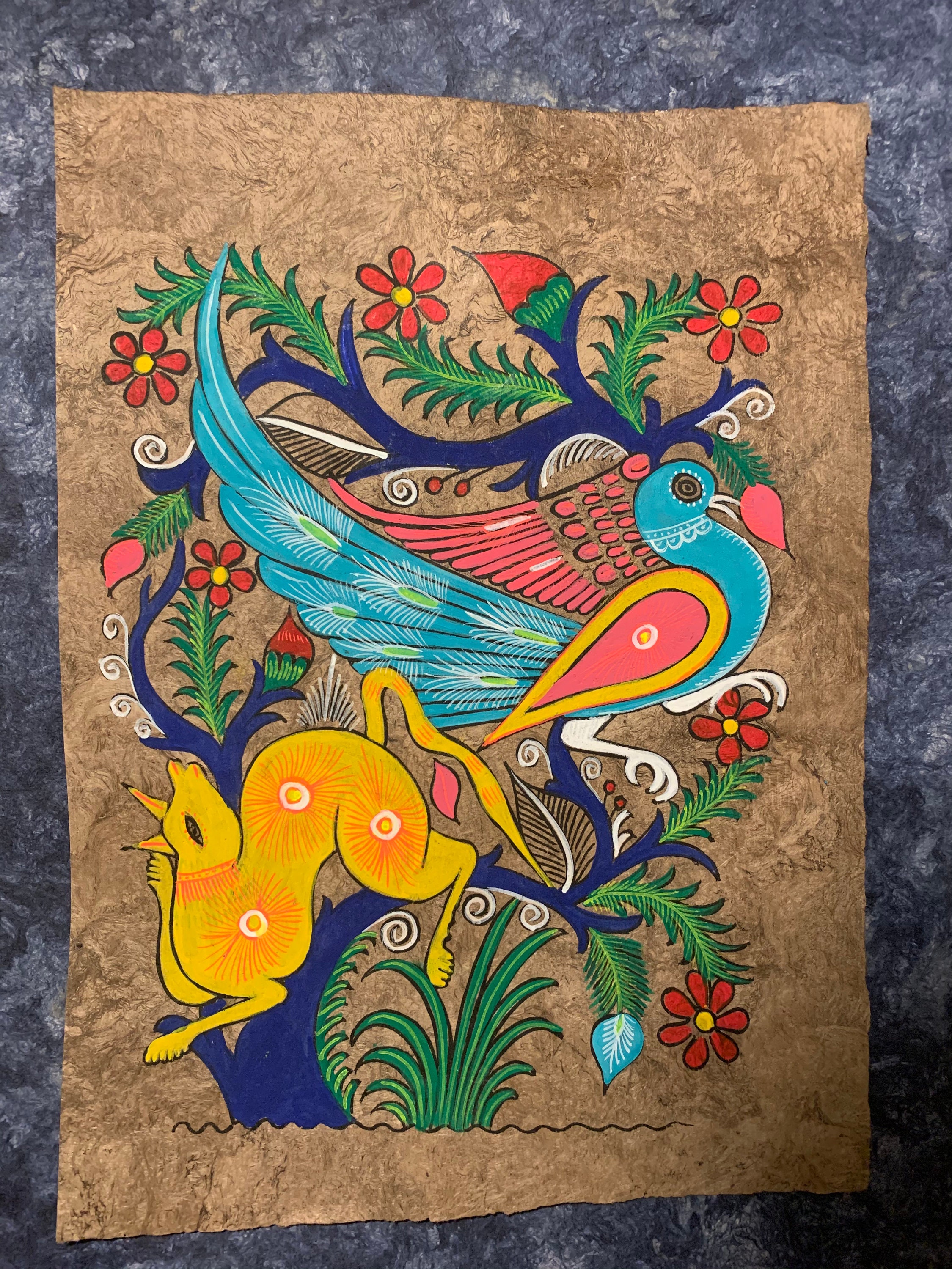 Papel Ámate 41x31, Art Artisanal, Décoration Artisanale, Murale, Fait Main