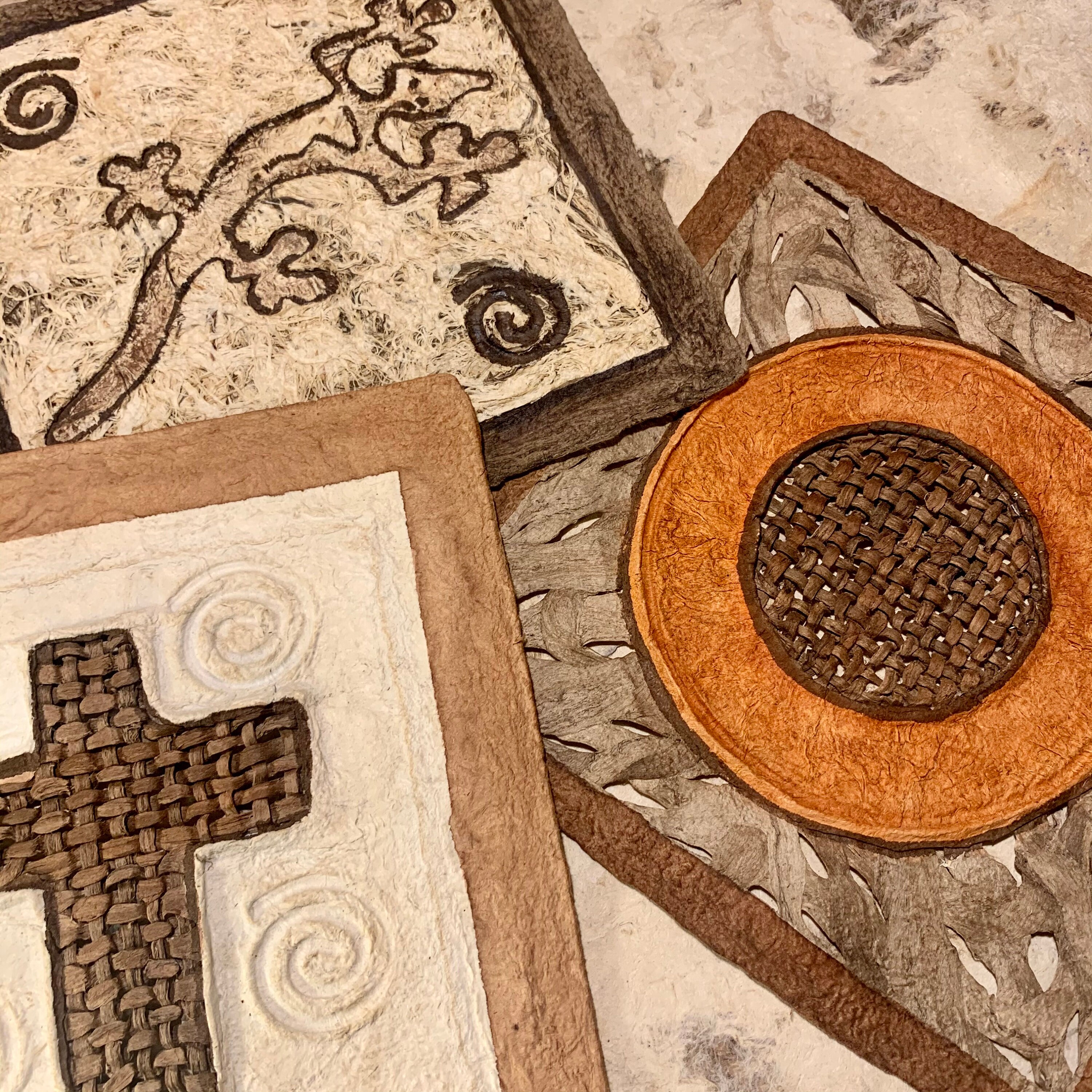 Papel Ámate 21x21, Art Artisanal, Décoration Artisanale, Murale, Fait Main