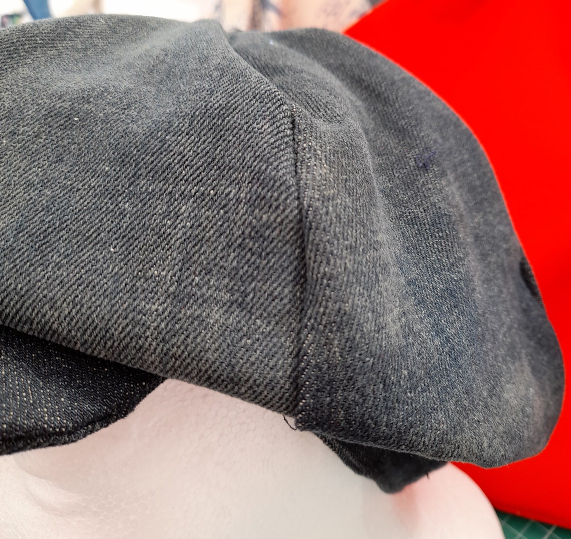 Bakers Boy Hat PDF Sewing Pattern Newsboy Hat PDF Beginners Etsy