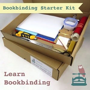 Deluxe Bookbinding Kit Book Binding Tools Materials and Tuition Guide image 2