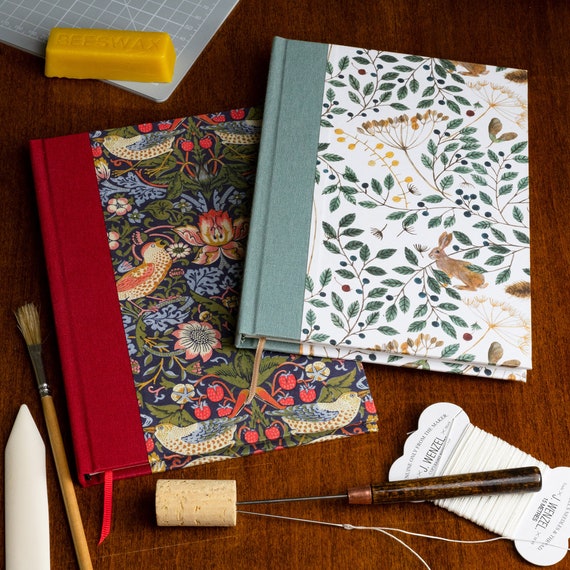 Deluxe Bookbinding Kit Book Binding Tools Materials and Etsy