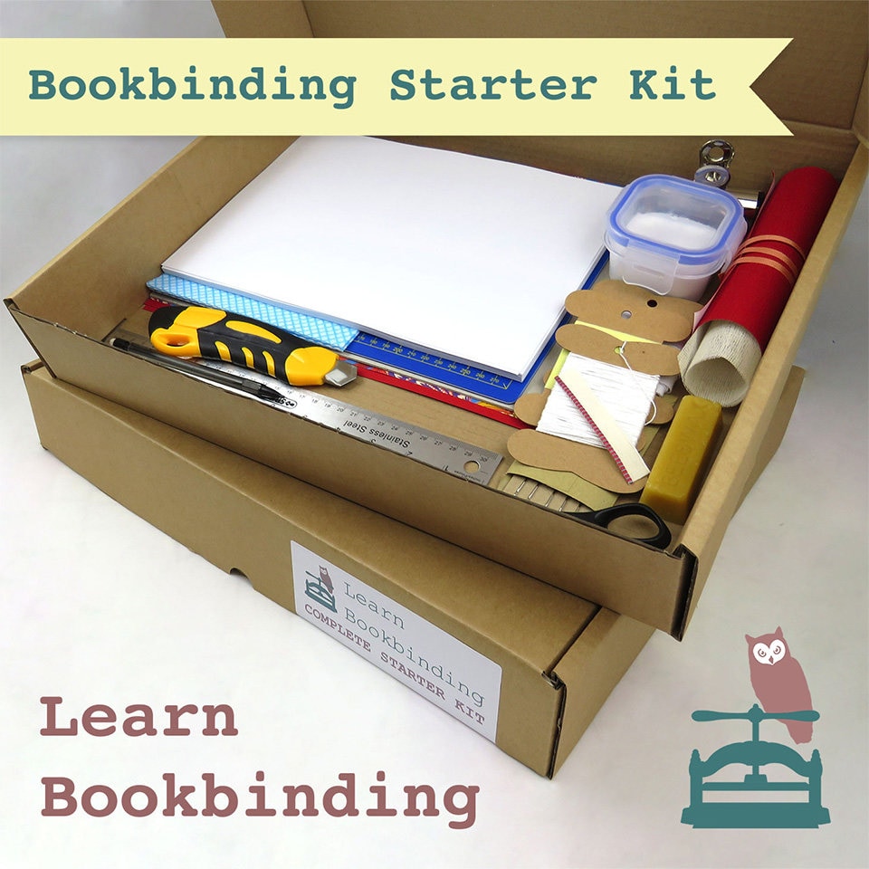 Deluxe Bookbinding Starter Kit Home Book Binding Craft