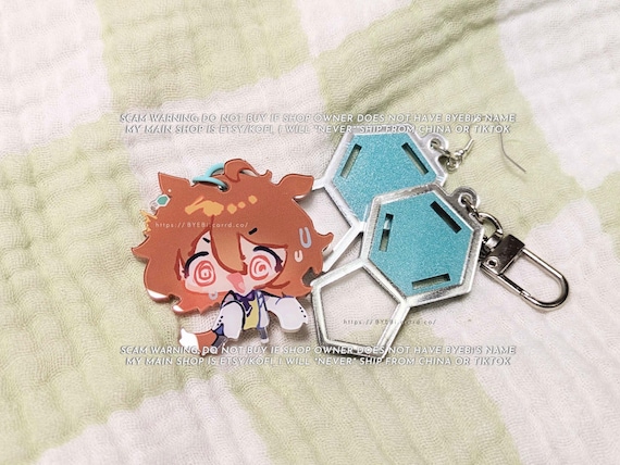 ウマ娘 アグネス・タキオン シルバーイヤリングキーホルダー - Etsy 日本