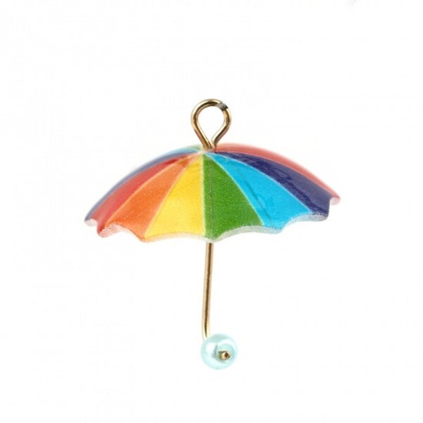 Umbrella Charm Etsy