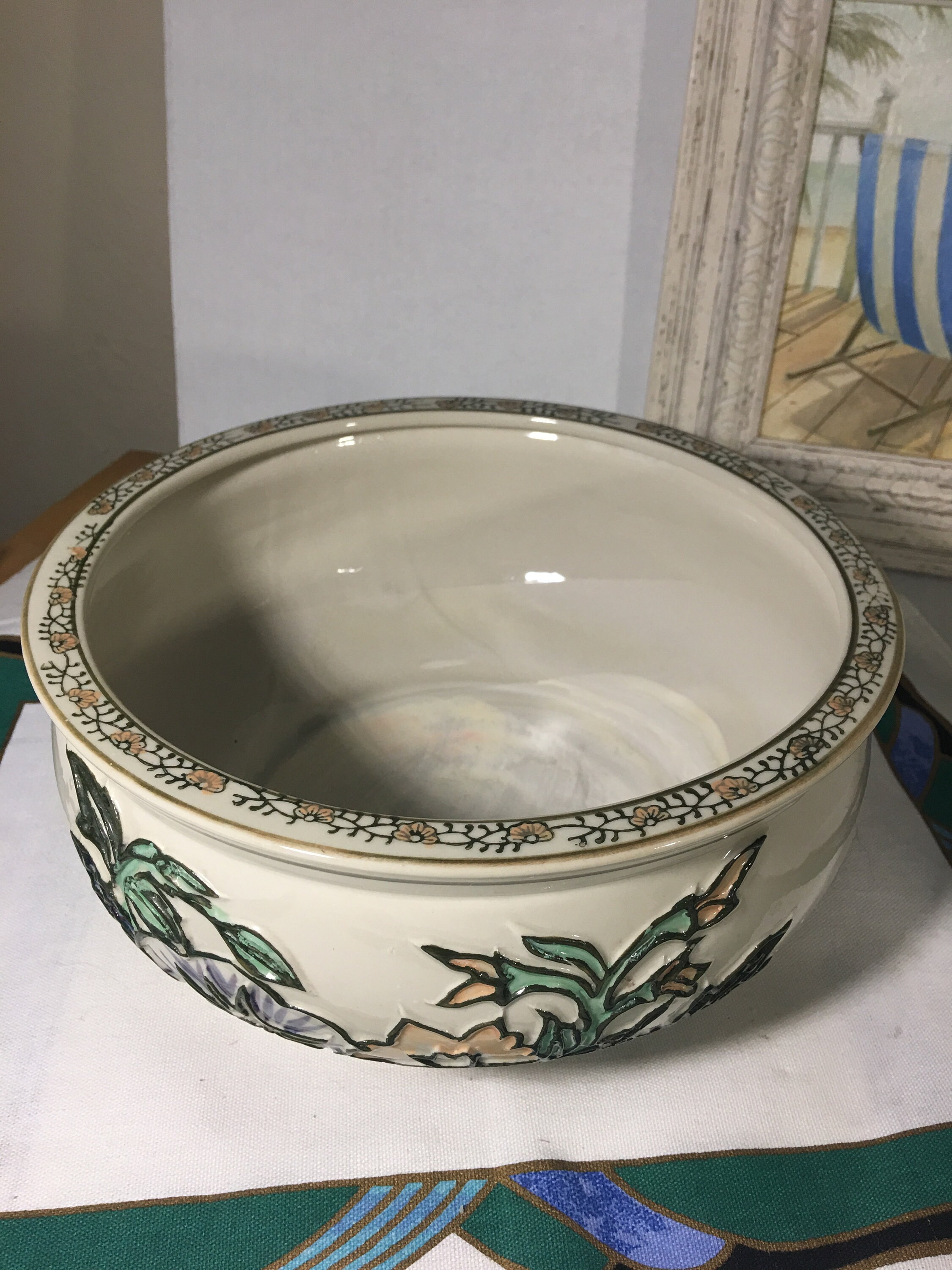 AAA Imports Decoware Fine Pottery Appopka FL 10 Diameter Etsy