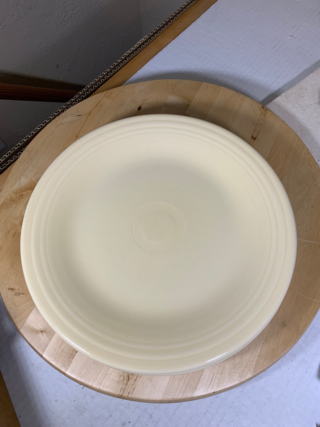 One Fiestaware Dinner Plates 10.5 Diameter FIESTA Yellow Etsy