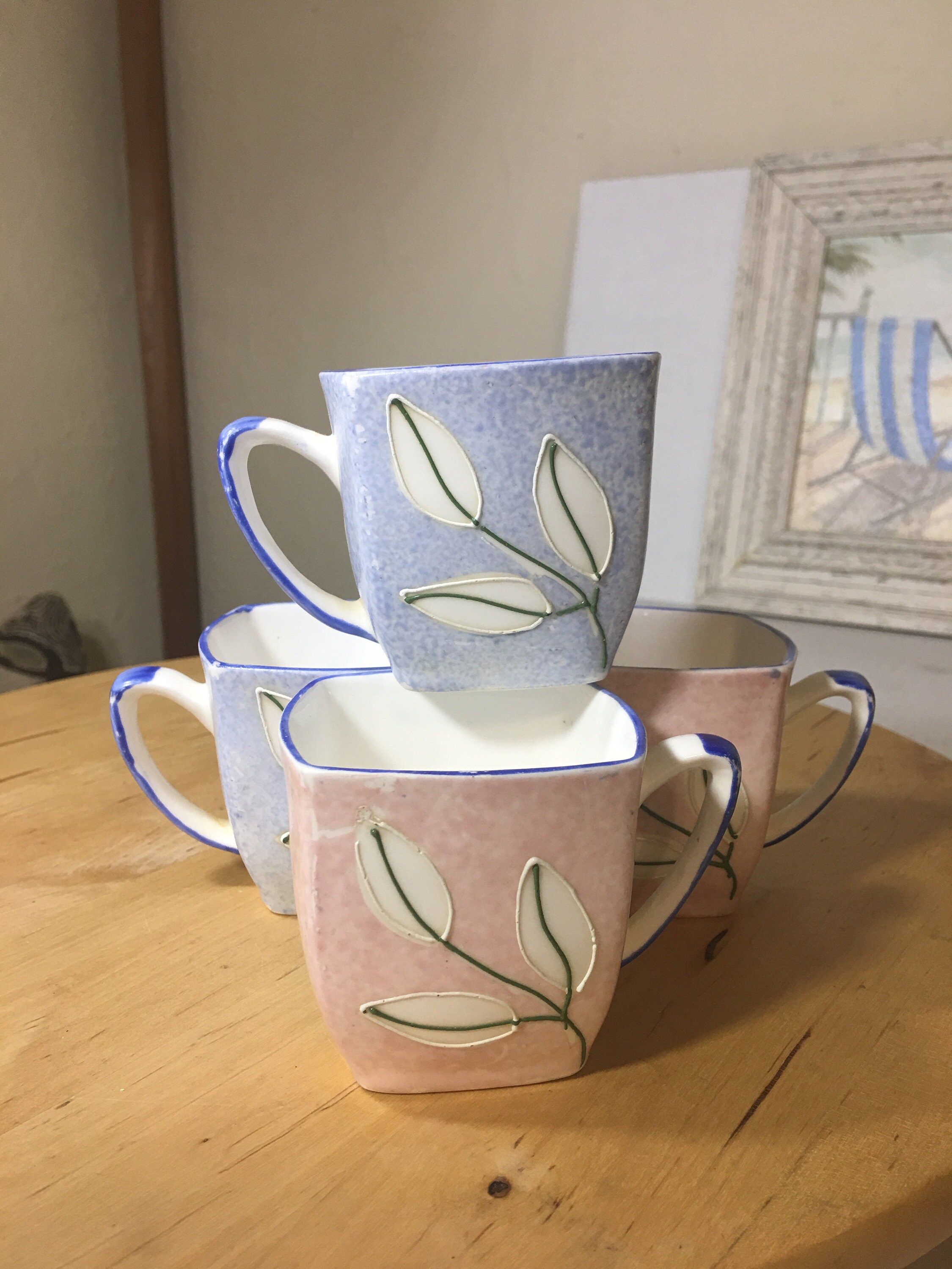 U.P.C. Fine Bone China Espresso Cups Set of Four India Etsy