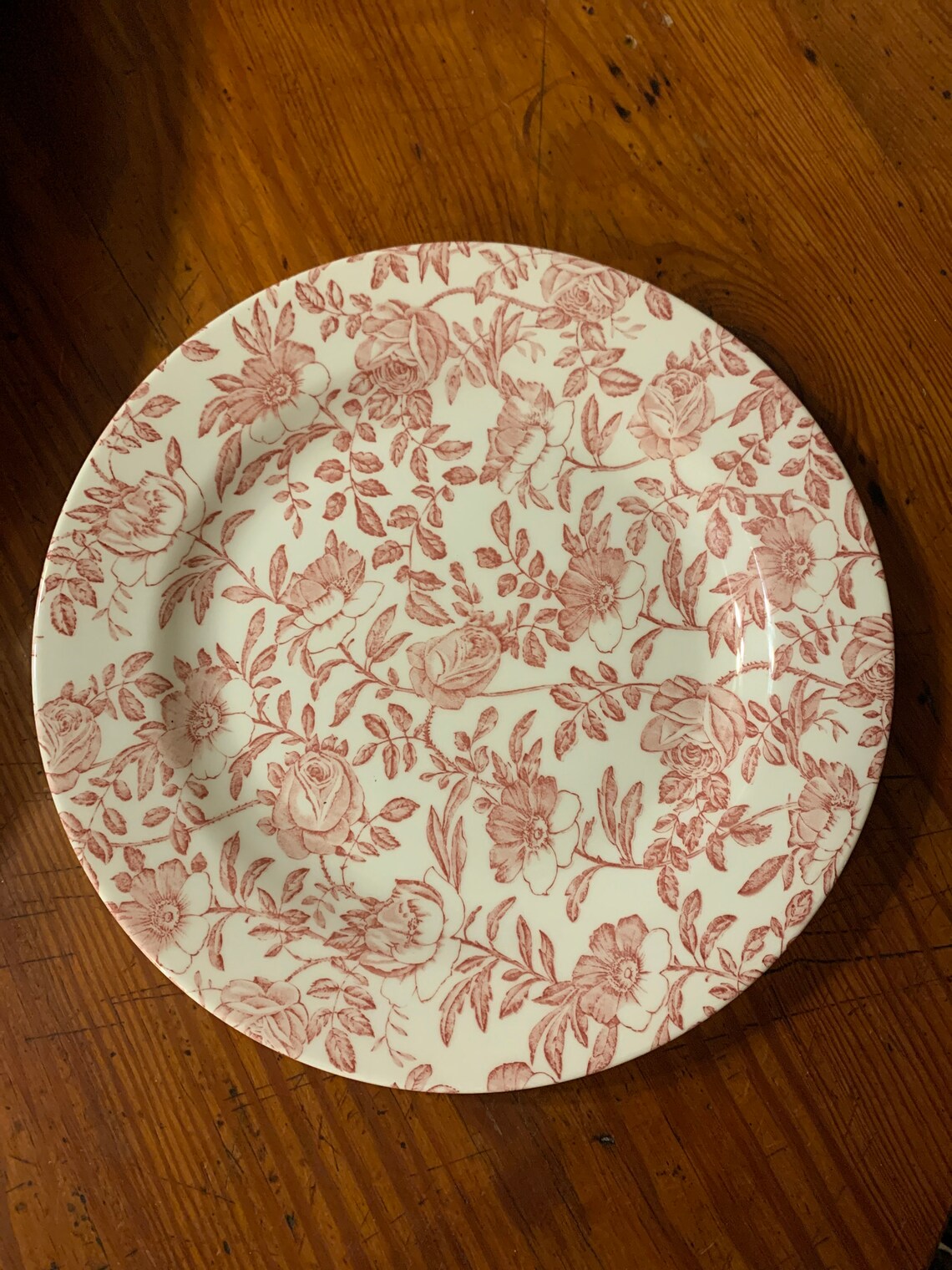 Churchill Pink Peony Dinner Plate 101/4 Staffordshire Etsy UK