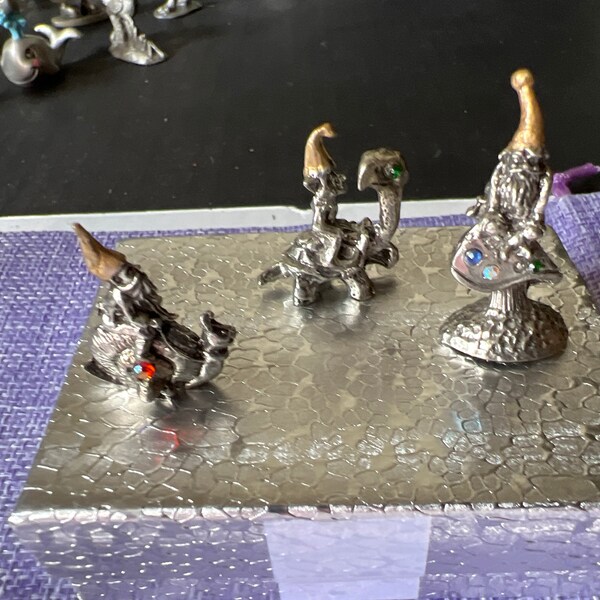 Pewter Figurines Etsy