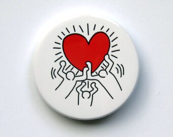Falsettos The Musical inspired button/badge or magnet  - playbill art