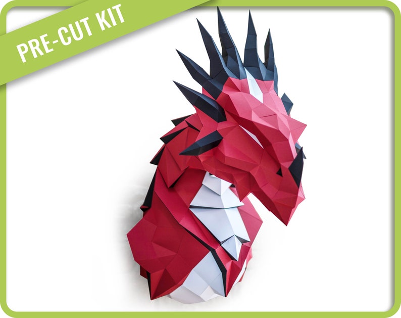 Papercraft Dragon PAPERCRAFT KIT Games Of Thrones Assemblage Etsy France