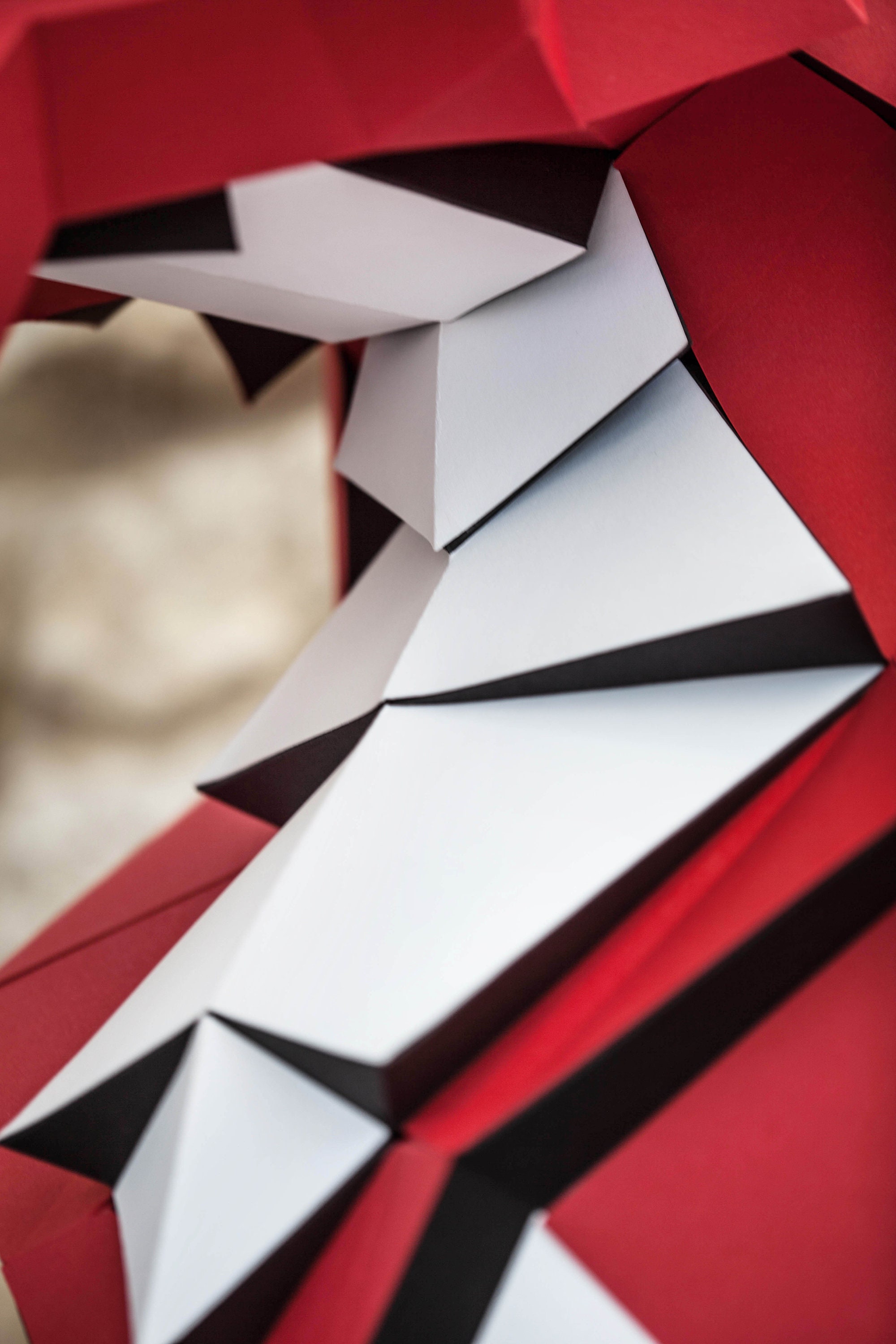 Origami Kit Qynexoch 3D Origami Dragon Island Paper Craft Kit - DIY Low  Poly Wall Art With Pre-Cut Pieces DIY Paper Model Kit, image size:2000x3000