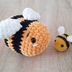 Crochet pattern bumblebee **PDF file** Amigurumi/bumblebee/bee/DIY/crochet **German**