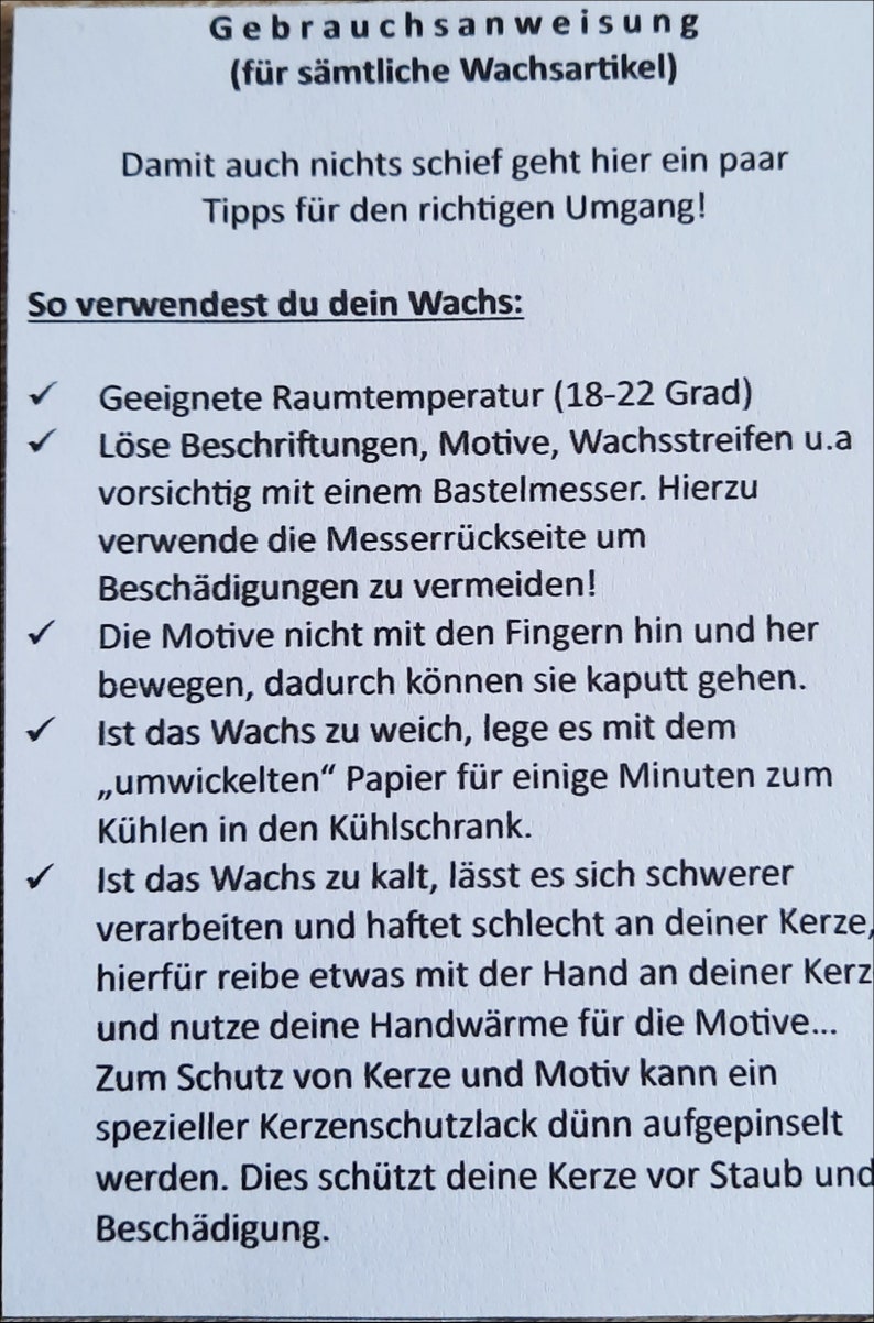 Wachs-Motiv Retro Blume 1 Stück 1,5cm Kerzenverzierung/Taufe/Kommunion/DIY Bild 3