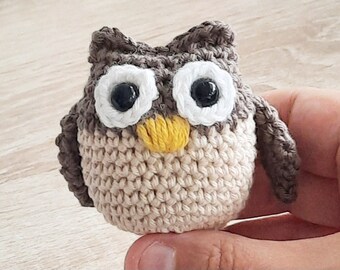 Crochet pattern Owl Olli (PDF) ++German++