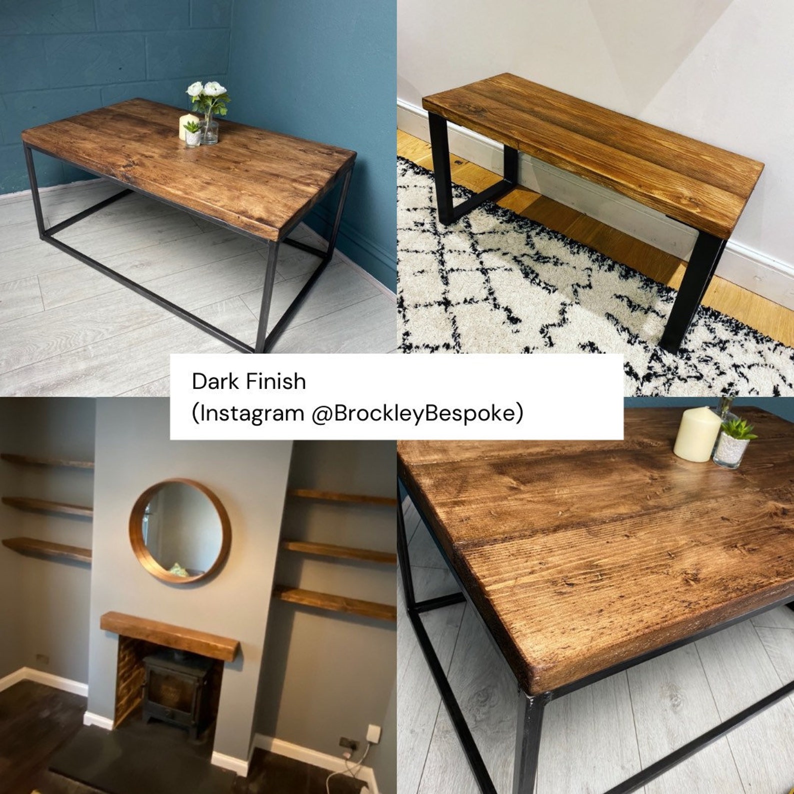 Wood Monitor Stand Etsy UK