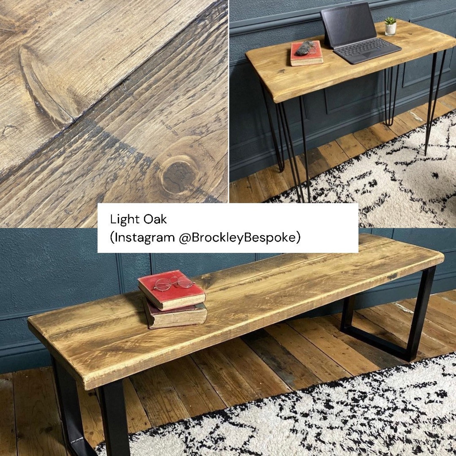 Chunky Wood Coffee Table Etsy UK