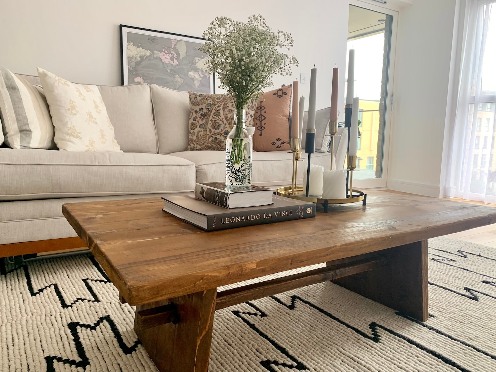 Farmhouse Coffee Table Etsy UK