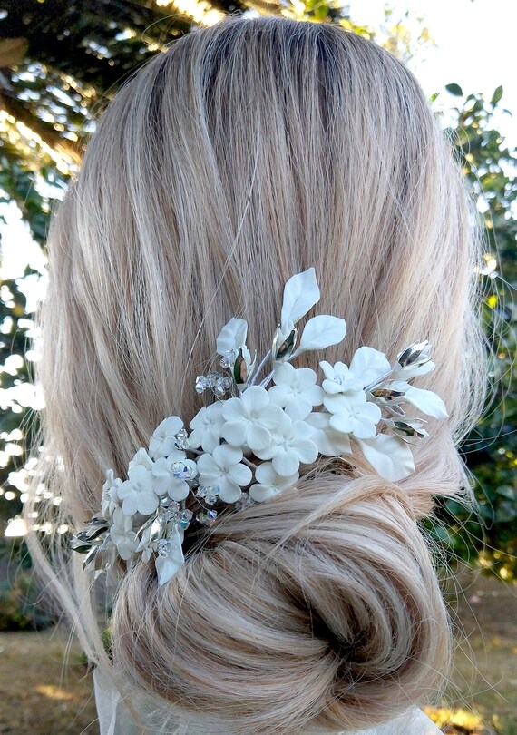 flower tiara bride