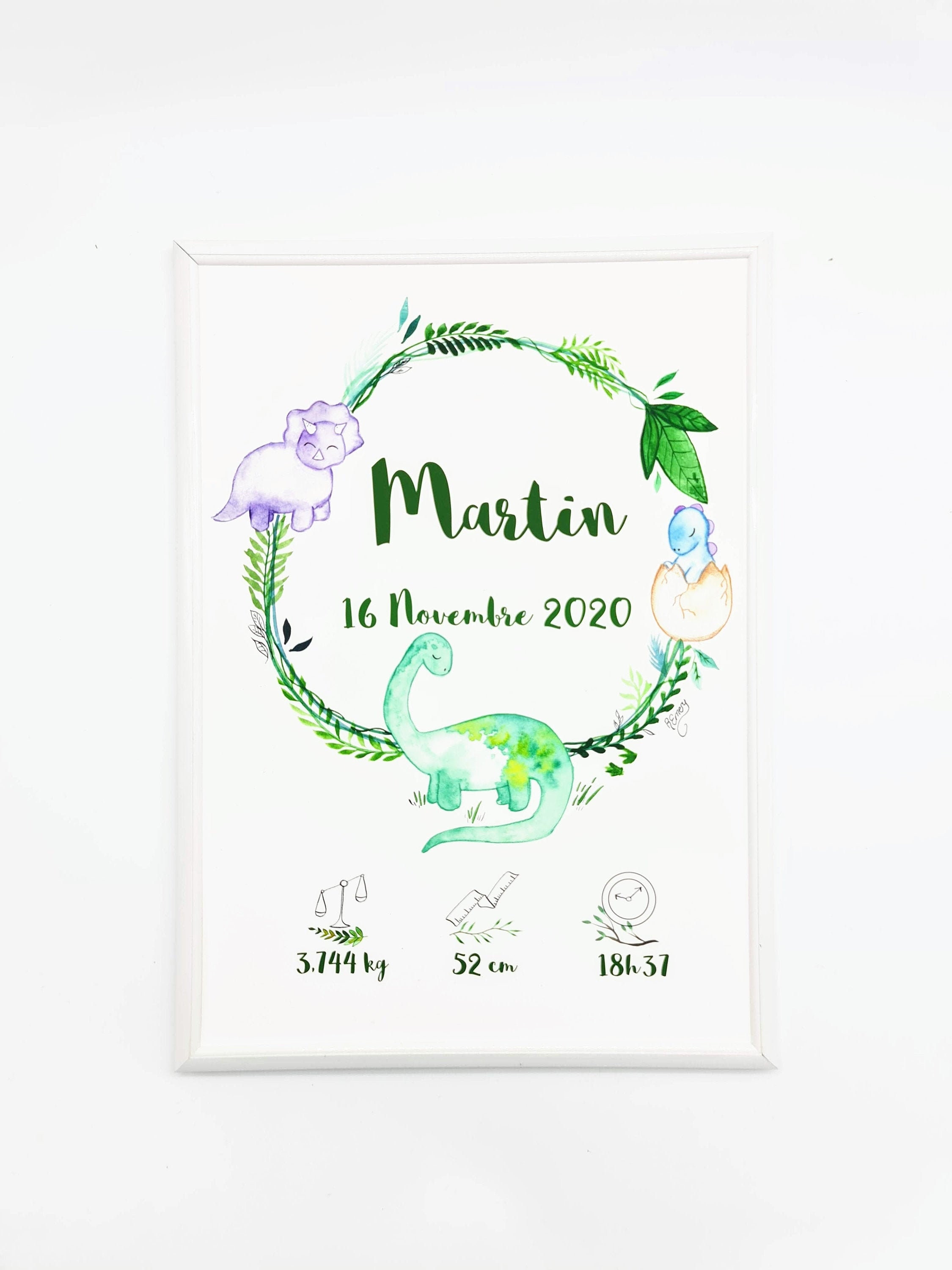 Affiche de Naissance Dinos