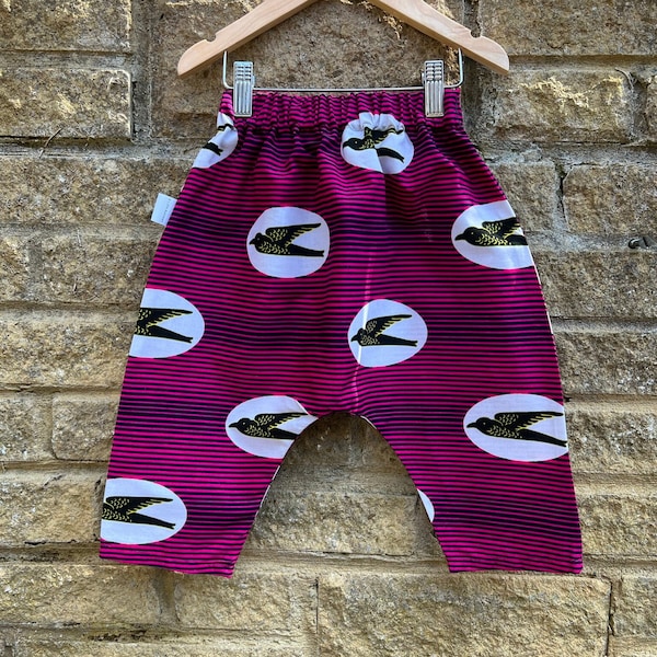African print baby trousers/baby toddler harems pants/African print wax trousers/kids African clothing/hipster baby/sarouel for toddlers