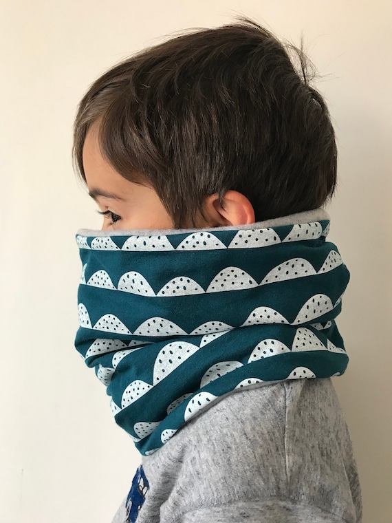 Children/'s Blue Star Scarves Snood For Kids Of All Ages *FAST DELIVERY