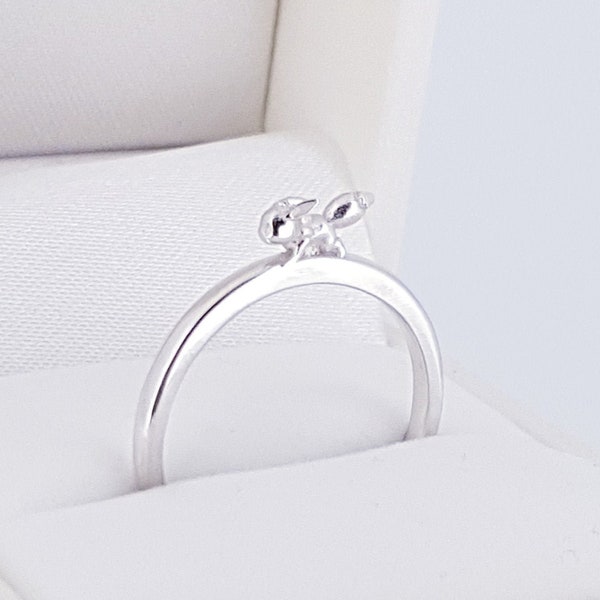 Eevee Sterling Silver Ring