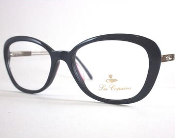 Original vintage Eyeglasses Les Copains  Mod.224 Col.Blue