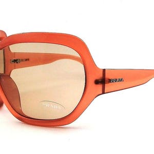 Prada orange sunglasses hot sale
