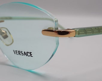 Versace occhiali telaio mod. M64 col. 3LG verde unisex