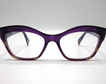BCBGMAXAZRIA Damskie oprawki okularów Solange Purple Cat Eye  display picture 2