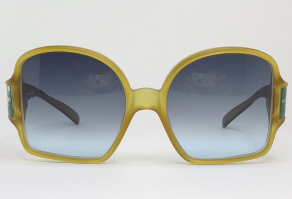 Christian Dior vintage '80 sunglasses mod. 281 wo… - image 1