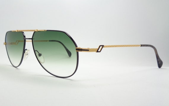 Hilton Exclusive 14 Sunglasses Aviator Men Color Black/gold - Etsy
