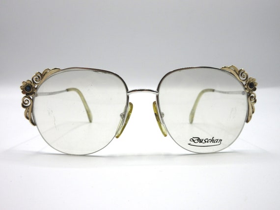 Lunettes Vintage Yabi Spirit 901 445 - Plaquées Or Et Argent - NOS (Neuf Ancien Stock)