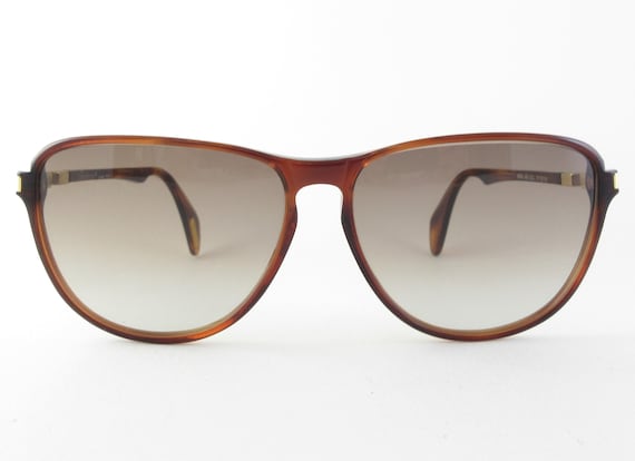 Vintage Gianni Versace 438 Sunglasses, Brown Gradient Lenses  display picture 2