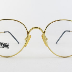 Gianfranco Ferrè GFF116 vintage sunglasses 80&#39;s NOS original vintage coulor gold