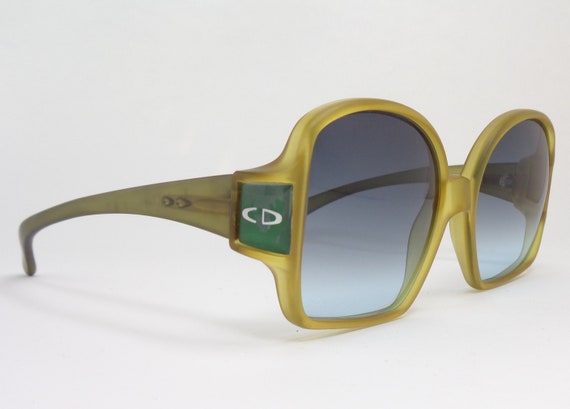 Christian Dior vintage '80 sunglasses mod. 281 wo… - image 3