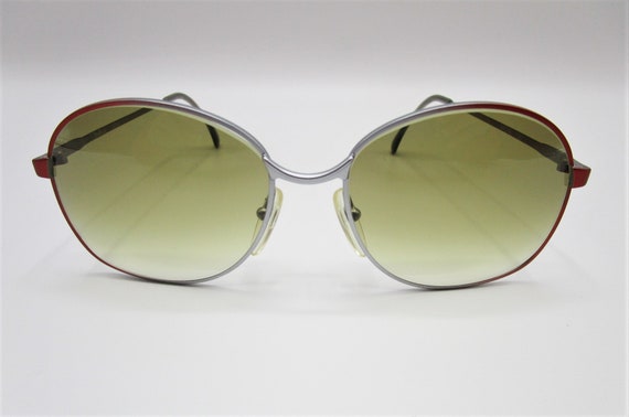 Apollo Optik 20241 Vintage Sonnenbrille 1980 Metall Effekt rot - Etsy.de