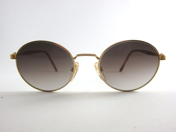 Swing By Lastes M557 vintage sunglasses oval colo… - image 1