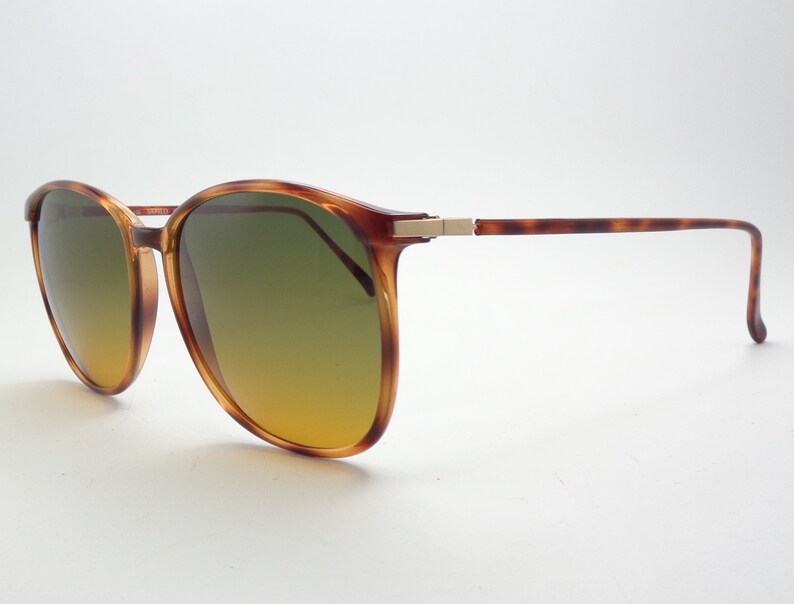 Sfilo sporting 417 vintage sunglasses woman Made in Italy color tortoise image 2