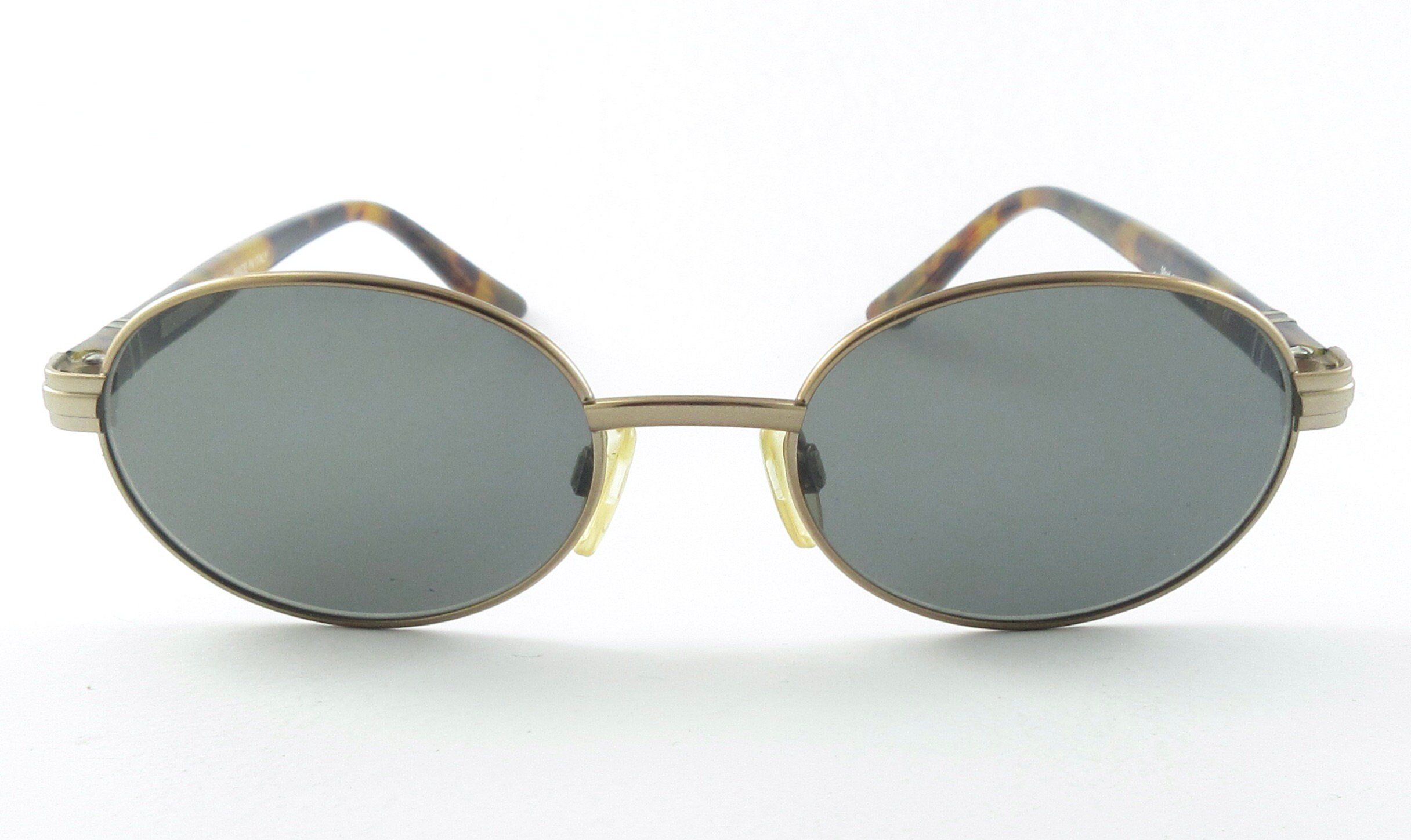 Fratelli Lozza Ladies Sunglass, Silver w/Green Lens Fratelli Lozza Eyeglass Frames | eBay main image 3