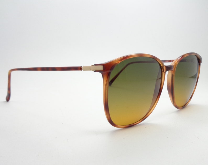 Sfilo sporting 417 vintage sunglasses woman Made in Italy color tortoise image 3