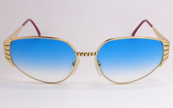 Lunettes de soleil Lady Hilton 817 femme couleur or Made in Italy Etsy France