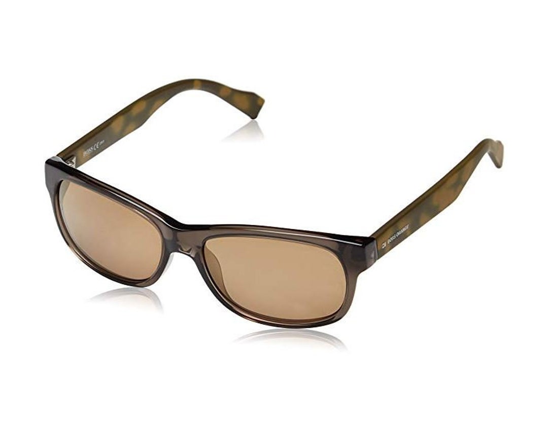 Hugo Boss 0132 Sunglasses Men Wayfarer Mirrored - Etsy UK