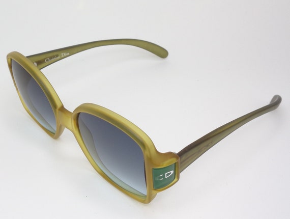 Christian Dior vintage '80 sunglasses mod. 281 wo… - image 4