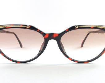 Vintage Paloma Picasso Oversized Black Sunglasses Austria Designer Vintage paloma picasso optyl - Gem main image 2