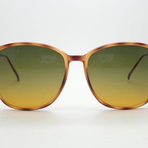 Sfilo sporting 417 vintage sunglasses woman Made in Italy color tortoise image 1